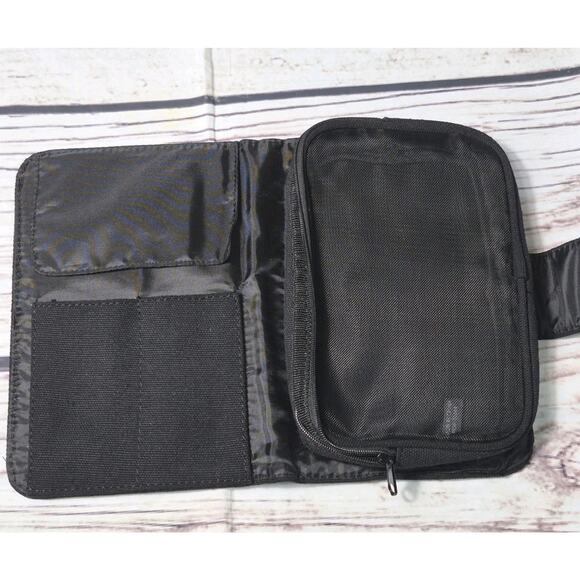 Arbonne Black Canvas Make Up And Brush Case - Picture 2 of 8